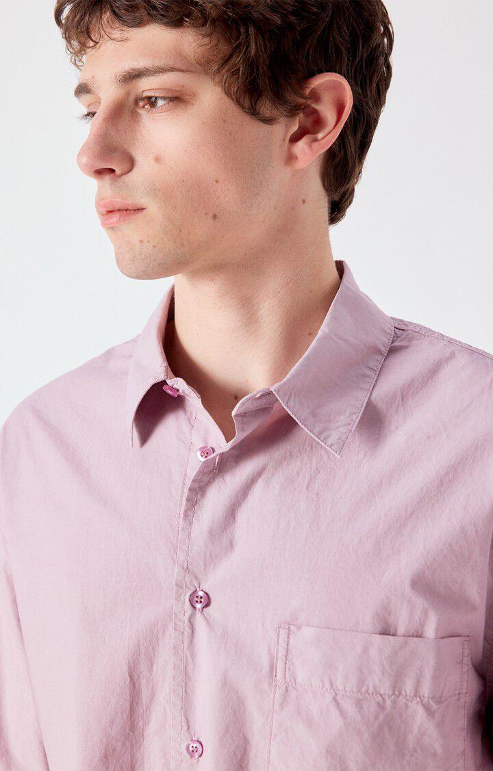 American Vintage Kurzarmhemd Shirt Hemd Herren helllila